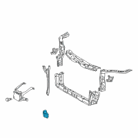 OEM 2014 Toyota Highlander Air Temperature Sensor Diagram - 88790-06010