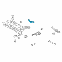 OEM 2010 Ford Edge Front Lateral Arm Diagram - 7T4Z-5500-A