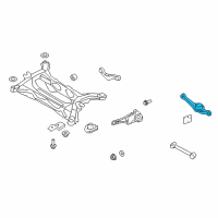 OEM 2007 Ford Edge Lower Control Arm Diagram - 7T4Z-5A649-AA