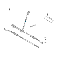 OEM Hyundai Santa Fe Bearing Diagram - 56552-S2000