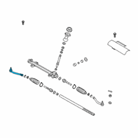 OEM Hyundai Santa Cruz End Assembly-Tie Rod, RH Diagram - 56825-S2500