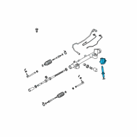 OEM 2007 Infiniti M35 Power Steering Gear Sub Assembly Diagram - 49210-EH10A