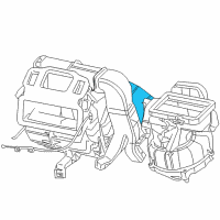 OEM Chrysler PT Cruiser Housing-Blower Motor Diagram - 5179474AA