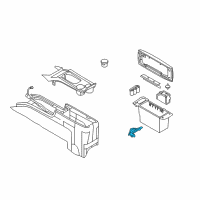 OEM 2005 Mercury Grand Marquis Latch Diagram - F5OY-54061A34-A