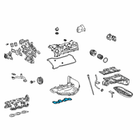 OEM Lexus Gasket, Air Surge Tank Diagram - 17176-31150