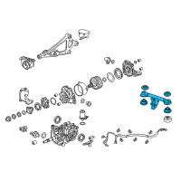 OEM Honda Mounting Assy., RR. Diagram - 50730-T7X-A00