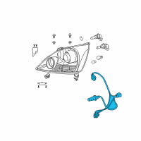 OEM Cord, Headlamp Diagram - 81125-6A240