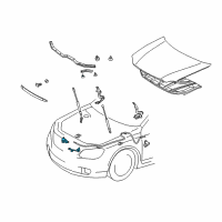 OEM 2012 Toyota Avalon Lock Diagram - 53510-AC060