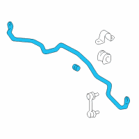 OEM Toyota RAV4 Stabilizer Bar Diagram - 48811-42021