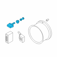 OEM Chevrolet City Express Tire Pressure Sensor Diagram - 19318300