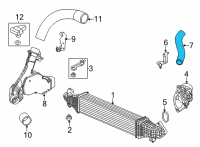 OEM 2021 Acura TLX HOSE Diagram - 17282-6S9-A01