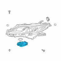 OEM 2020 Toyota Camry Module Diagram - 89908-33040