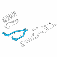 OEM 2006 Ford Mustang Converter Diagram - 4R3Z-5F250-C