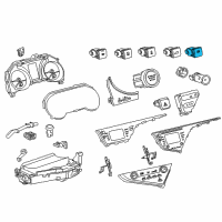 OEM 2019 Toyota Avalon Trunk Lid Switch Diagram - 84840-06020