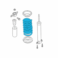 OEM 2015 Ford Fusion Coil Spring Diagram - HG9Z-5560-E