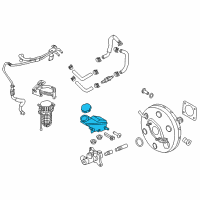 OEM 2017 Kia Sorento Reservoir-Master Cylinder Diagram - 58511C6800