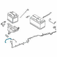 OEM BMW X7 Battery Cable Minus Dual Sto Diagram - 61-12-8-797-704