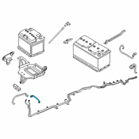 OEM 2021 BMW X7 Battery Cable Plus Dual Stor Diagram - 61-12-8-797-702