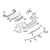 OEM 2019 Ford Fiesta Reflector Diagram - BS7Z-13A565-B