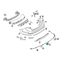 OEM 2015 Ford Fiesta Reverse Sensor Diagram - CV1Z-15K859-B