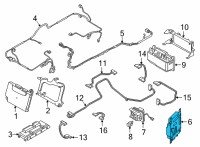 OEM 2021 BMW X3 BATTERY CHARGE MODULE Diagram - 61-42-8-707-828