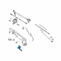 OEM Nissan Pump Assy-Washer Diagram - 28920-ZL40A