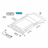 OEM 2020 BMW 440i Interior Light Led, Rear Diagram - 63-31-9-253-389