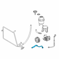 OEM 1998 BMW Z3 Return Hose Diagram - 32-41-2-229-796