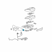 OEM 2008 Buick Lucerne SWITCH ASM-F/SEAT LUMBAR *SHALE Diagram - 84546258