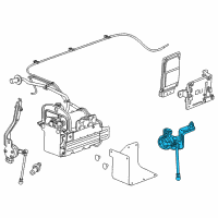 OEM Rear Sensor Diagram - 23180307