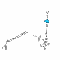 OEM Hyundai Elantra Boot Assembly-Shift Lever Diagram - 84632-3X000