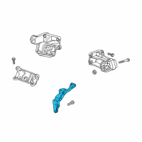 OEM 2009 Dodge Ram 3500 Bracket Diagram - 53034078AB