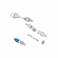 OEM 2012 Chevrolet Equinox Outer Boot Kit Diagram - 19178957