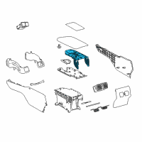 OEM 2019 Toyota Camry Hinge Diagram - 58907-06160