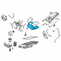 OEM 2003 BMW 745i Oil Pan, Lower Diagram - 11-13-7-574-532