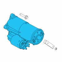 OEM 2015 Ford Mustang Starter Diagram - FR3Z-11002-D