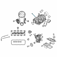 OEM 2019 Ram 1500 Bolt-HEXAGON Head Diagram - 6509246AA