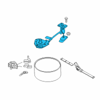 OEM Kia Sedona Carrier Assembly-Spare Wheel Diagram - 62800A9000