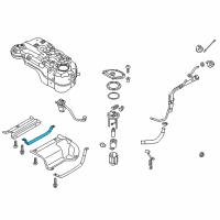OEM 2021 Kia Sportage Band Assembly-Fuel Tank Diagram - 31211D3000
