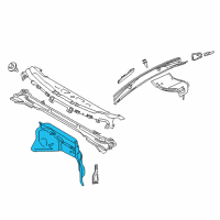 OEM Ford Dash Panel Diagram - CK4Z-6101610-A