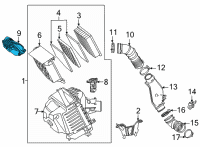 OEM 2022 Toyota Mirai Air Inlet Diagram - 17751-77050