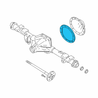 OEM Chevrolet Trailblazer Housing Cover Gasket Diagram - 26063649