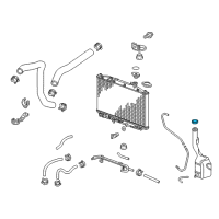 OEM Acura ILX Cap, Reservoir Tank Diagram - 19102-RV0-A00