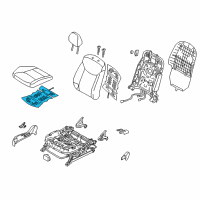 OEM 2014 Hyundai Elantra Coupe Heater-Front Seat Cushion Driver Diagram - 88190-3X001