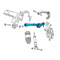 OEM 2022 Ram 1500 Lower Control Arm Diagram - 68261621AE