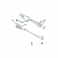 OEM 2009 Ford Mustang Pressure Tube Diagram - 6R3Z-3A714-AA