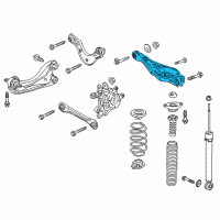 OEM Honda Insight Arm B, R. RR. (Lower) Diagram - 52350-TGG-A00