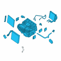 OEM 2021 Nissan Maxima Heating Unit Assy-Front Diagram - 27110-9DL0A