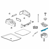 OEM 2011 Chevrolet Caprice Handle Asm-Jack Diagram - 92187172