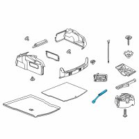 OEM Pontiac G8 Wrench-Wheel Diagram - 92194803